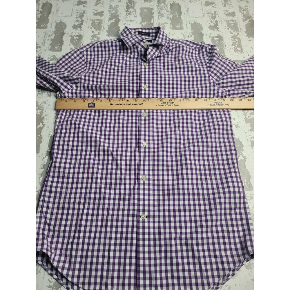 Banana Republic Non Iron Camden Fit Men's Small 100%‎ Cotton